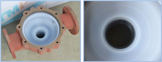 氟塑料管道泵泵壳
