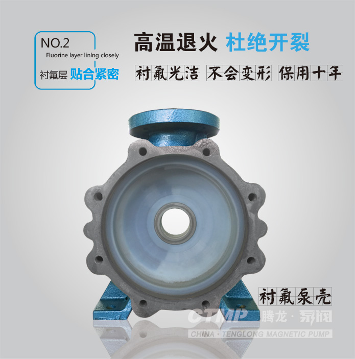 CQB-FA衬氟磁力泵泵壳