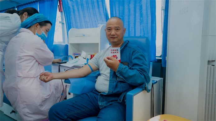 腾龙员工参与献血